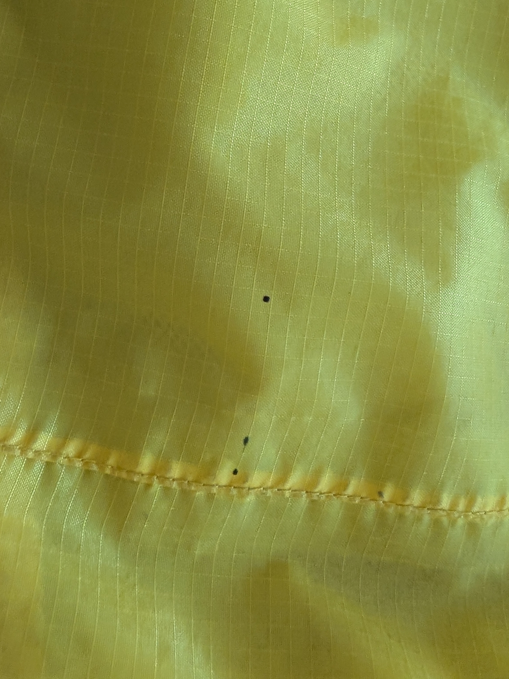 L.L. Bean Bright Yellow Kids' Hooded Raincoat - Picture 3 of 4